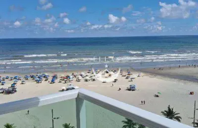 Apartamento de alto padrão à venda – frente mar | 106m² | mirim – praia grande