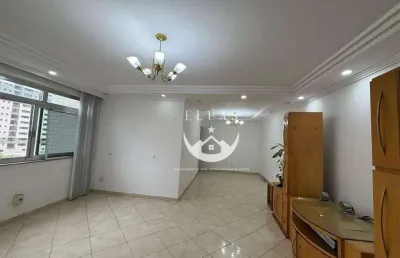Apartamento com 3 quartos para alugar na Avenida Doutor Bernardino de Campos, Gonzaga, Santos