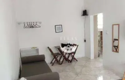Sala living mobiliada para locação no itararé – são vicente/sp