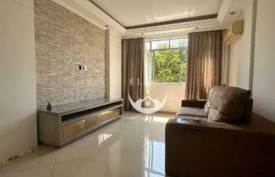 Apartamento à venda – 124,86 m² – 2 dormitórios + dependência completa – boqueirão, santos/sp