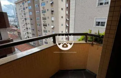 Venda – amplo apartamento com 3 dormitórios | canal 3 – gonzaga, santos/sp