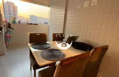 Apartamento para locação – 2 suítes | condomínio space paraguassu | boqueirão – santos/sp