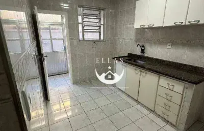 Venda – apartamento térreo de 2 dormitórios no bairro macuco – santos/sp
