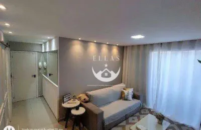 Apartamento com 2 dormitórios à venda, 93 m² por r$ 560.000,00 - encruzilhada - santos/sp