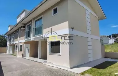 Sobrado de 3 dormitórios, semi-mobiliado em forquilhas - são josé