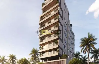 Apartamentos à venda, de 1 e 2 dormitórios, sacada com churrasqueira a carvão na pedra branca, em p