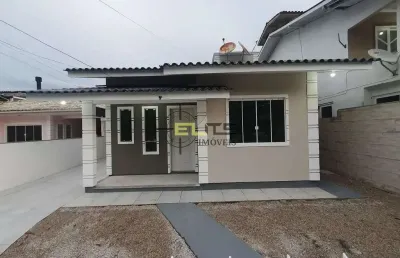 Casa à venda, de 03 dormitórios, com churrasqueira em são sebastião - palhoça