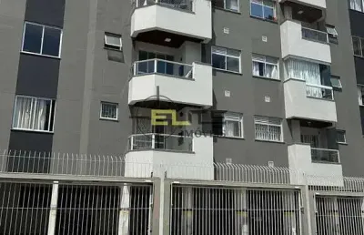 Apartamento de 2 dormitórios, semi-mobiliado com sacada e churrasqueira em nossa sra. do rosário/sã
