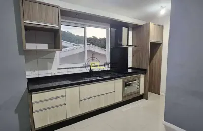 Apartamento de 2 dormitórios com sacada e churrasqueira no sertão do maruim/são josé.