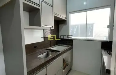 Apartamento de 2 dormitórios, semi-mobiliado com sacada e churrasqueira na nova palhoça.