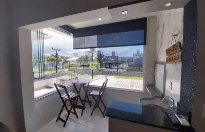 Apartamento de 2 dormitórios, com suíte,  mobiliado, na nova palhoça.
