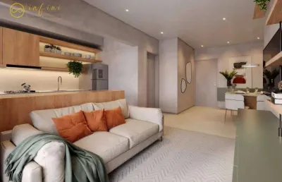 Apartamento lançamentos com 2 quartos, sendo 1 suíte  à venda, 70 m² por r$ 685.000 - condomínio fascínio - sorocaba/sp
