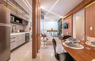 Apartamento lançamento com 2 quartos sendo 1 suíte à venda, 53 m² por r$ 397.590 - condomínio jr hortência - sorocaba/sp