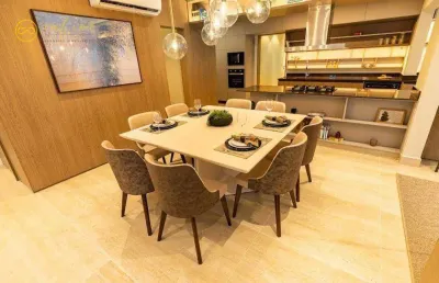 Apartamento lançamento com 3 quartos, todos suítes à venda, 132 m² por r$ 1.361.000 - condomínio square guarde - jardim emília - sorocaba/sp