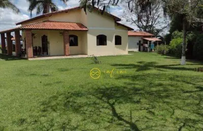 Chácara de condomínio com 5 dormitórios à venda, 10.000 m² por r$ 1.799.000 - condomínio fazenda amadeus - araçoiaba da serra/sp