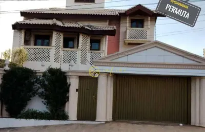 Linda casa com 3 dormitórios, sendo 1 suíte à venda, 800 m² por r$ 1.700.000 - wanel ville - sorocaba/sp