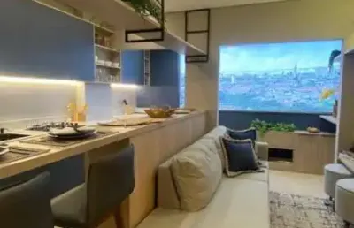 Apartamento lançamento com 2 quartos, sendo 1 suíte à venda, 58 m² por r$ 375.304 - condomínio residencial riviera - jardim são carlos - sorocaba/sp