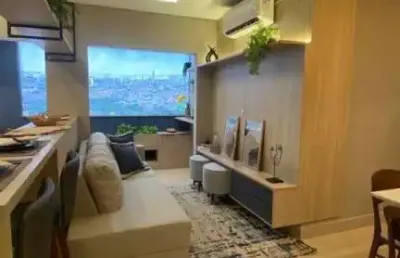 Apartamento lançamento com 2 quarto, sendo 1 suíte  à venda, 60 m² por r$ 395.041 - condomínio residencial riviera - jardim são carlos - sorocaba/sp
