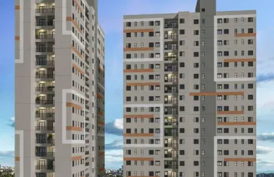 Apartamento lançamento com 2 quartos, sendo 1 suíte à venda, 55 m² por r$ 400.100 - condomínio villa zamora - jardim europa - sorocaba/sp