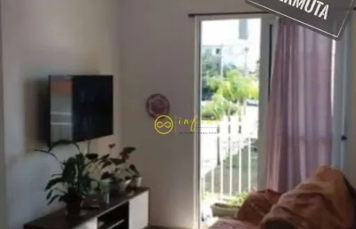 Apartamento  mobiliado com 2 quartos à venda, 48 m² por r$ 370.000 - condomínio villa flora - vossoroca - votorantim/sp