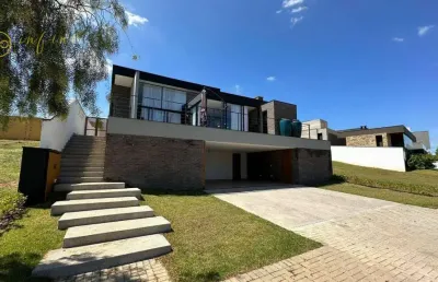 Casa de condomínio com 3 suítes, sendo 1 máster  à venda, 220 m² por r$ 2.800.000 - alphaville nova esplanada iii - votorantim/sp