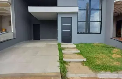 Casa nova de condomínio com 3 suítes, sendo 1 máster  à venda, 144 m² por r$ 950.000 - condomínio villagio wanel - sorocaba/sp