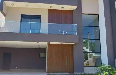 Casa nova de condomínio com 4 suítes, sendo 1 máster  à venda, 325 m² por r$ 1.750.000 - condomínio ibiti reserva - sorocaba/sp