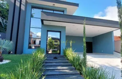 Casa com 3 quartos todos com suítes, 270 m² - venda por r$ 2.600.000 ou aluguel por r$ 18.000/mês - condomínio cyrela landscape - votorantim/sp