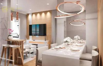 Apartamento com 2 quartos, sendo 1 suíte  à venda, 53 m² por r$385.000- condomínio reserva carvalho residencial - centro - sorocaba/sp