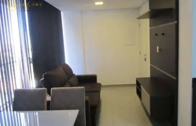 Apartamento mobiliado com 1 quarto, 50 m² -  aluguel por r$ 2.100/mês ou venda por r$ 550.000 - edifício jk studio -parque campolim -  sorocaba/sp