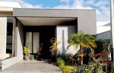 Casa térrea mobiliada de condomínio com 3 dormitórios, sendo 1 suíte à venda, 109 m² por r$ 840.000 - horto florestal villagio - sorocaba/sp