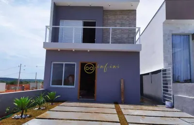 Casa de condomínio com 3 dormitórios, sendo 2 suítes  à venda, 138 m² por r$ 775.000 - horto florestal villagio - sorocaba/sp