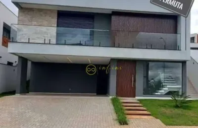 Casa nova de condomínio com 3 suítes, sendo 1 máster à venda, 294 m² por r$ 2.490.000 - alphaville nova esplanada iii - votorantim/sp