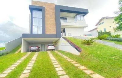 Casa de condomínio com 3 suítes, sendo 1 máster à venda, 400 m² por r$ 2.660.000 - village da serra - araçoiaba da serra/sp