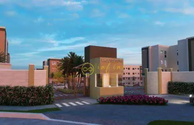 Apartamento térreo novo com 2 dormitórios à venda, 55 m² por r$ 260.000 - residencial lago de tune - sorocaba/sp