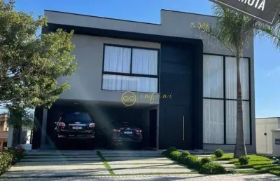 Casa mobiliada de condomínio com 3 suítes à venda, 420 m² por r$ 4.400.000 - alphaville nova esplanada i - votorantim/sp