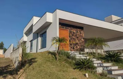 Casa térrea de condomínio com 3 quartos todos suítes  à venda, 360 m² por r$ 2.300.000 - condomínio saint charbel - araçoiaba da serra/sp
