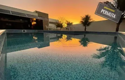 Casa térrea de condomínio com 3 quartos, todos suítes à venda, 450 m² por r$ 2.310.000 - condomínio village ipanema - araçoiaba da serra/sp