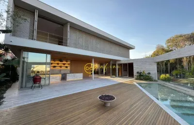 Casa de condomínio com 4 quartos, todos suítes  à venda, 677 m² por r$ 8.900.000,00- alphaville nova esplanada ii - votorantim/sp