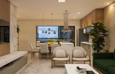 Apartamento  lançamento com 3 quartos, sendo 1 suíte à venda, 97 m² por r$ 750.000 - condomínio edifício terraço boa vista - sorocaba/sp