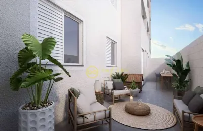Apartamento garden lançamento com 2 quartos à venda, 43 m² por r$ 349.990 - condomínio don  pagliato, jardim pagliato - sorocaba/sp