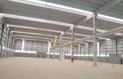 Galpão comercial para alugar, 7.000 m² por r$ 70.000/mês - residencial alvorada - araçoiaba da serra/sp