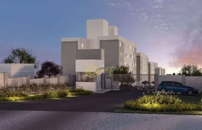 Apartamento lançamento com 2 quartos à venda, 39 m² por r$ 219.990 - condomínio residencial solar da ilha - vila pedroso - votorantim/sp
