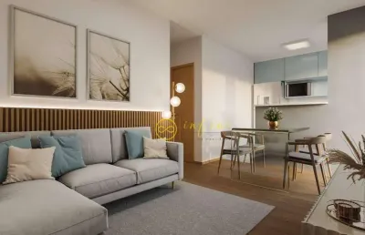 Apartamento garden lançamento com 2 quartos à venda, 47 m² por r$ 247.990 - condomínio residencial solar da ilha - vila pedroso - votorantim/sp