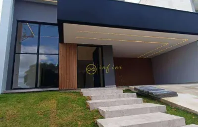 Casa térrea de condomínio com 3 suítes 213 m² - venda por r$ 1.800.000  - residencial aldeia da mata - votorantim/sp