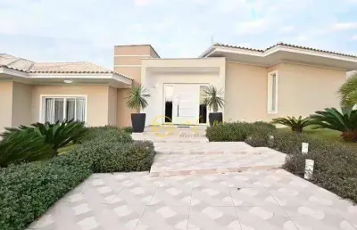Casa de condomínio com 4 quartos, sendo 2 suítes  à venda, 400 m² por r$ 2.450.000 - condomínio residencial village ipanema  - araçoiaba da serra/sp