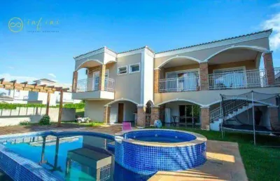 Casa de condomínio  com 3 suítes, sendo 1 máster com hidromassagem à venda, 630 m² por r$ 3.500.000 - parque reserva fazenda imperial - sorocaba/sp