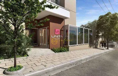 Apartamento novo com 2 quartos sendo 1 suíte à venda, 49 m² por r$ 344.000 - condomínio unita - sorocaba/sp