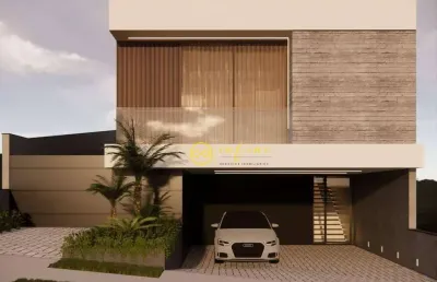 Casa nova de condomínio com 4 quartos, sendo 3 suítes à venda, 250 m² por r$ 1.950.000 - condomínio bouganville - sorocaba/sp