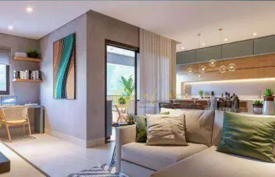 Apartamento lançamento com 3 quartos, sendo 3 suítes à venda, 115 m² por r$ 1.140.800 - condomínio atmo - parque morumbi - votorantim/sp
